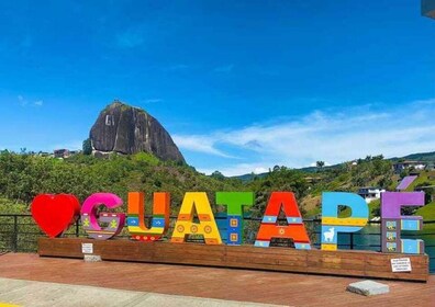 Billet d'entrée à Guatape - La Piedra « Le Rocher ».