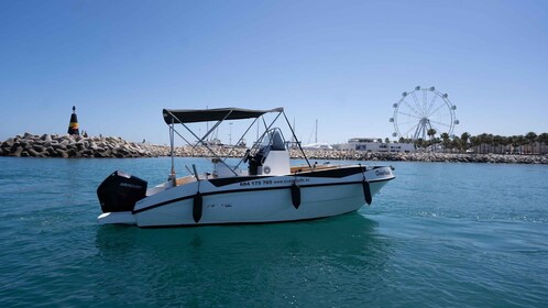 Benalmadena: Boat Rental in Malaga for hours