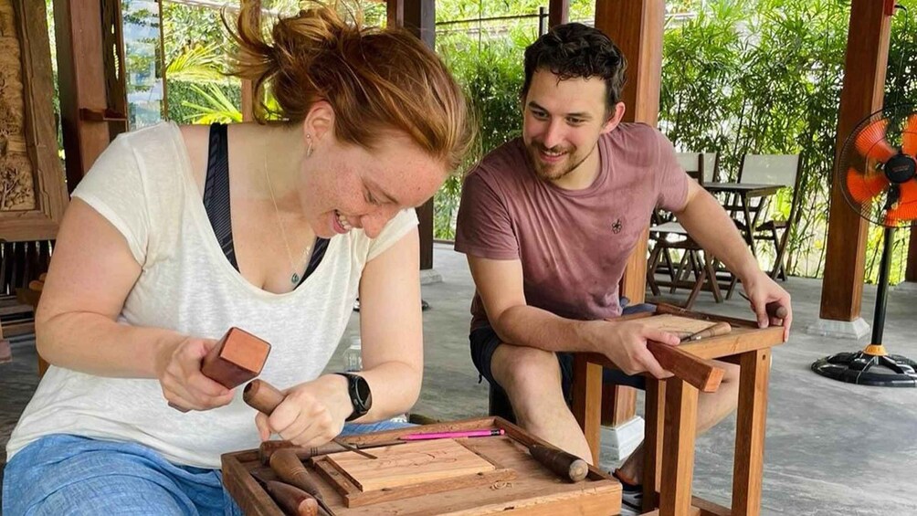 Picture 16 for Activity Hoi An: 3-Hour Wood Carving Class with Local Artist