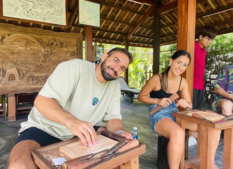 Picture 6 for Activity Hoi An: 3-Hour Wood Carving Class with Local Artist