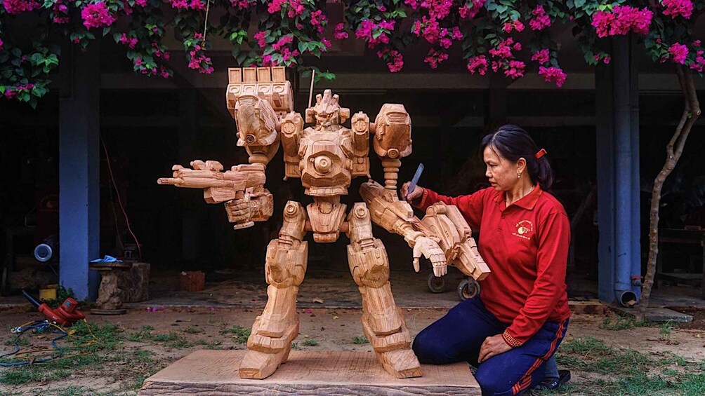 Picture 52 for Activity Hoi An: 3-Hour Wood Carving Class with Local Artist