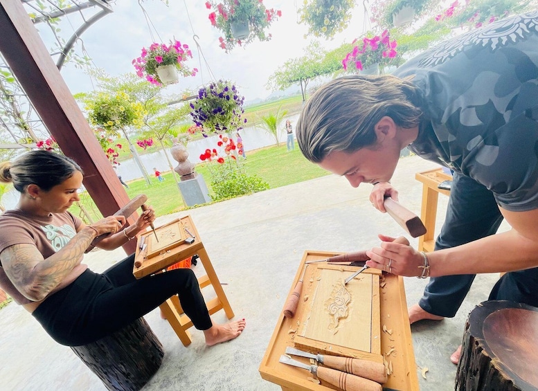 Picture 76 for Activity Hoi An: 3-Hour Wood Carving Class with Local Artist