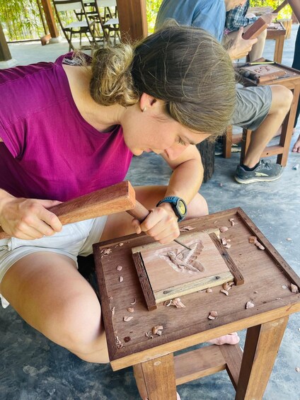Picture 6 for Activity Hoi An: 3-Hour Wood Carving Class with Local Artist