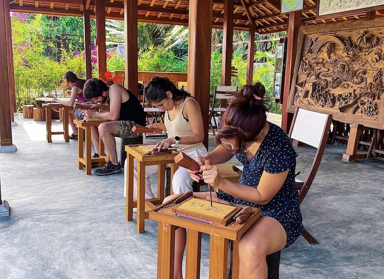 Picture 77 for Activity Hoi An: 3-Hour Wood Carving Class with Local Artist