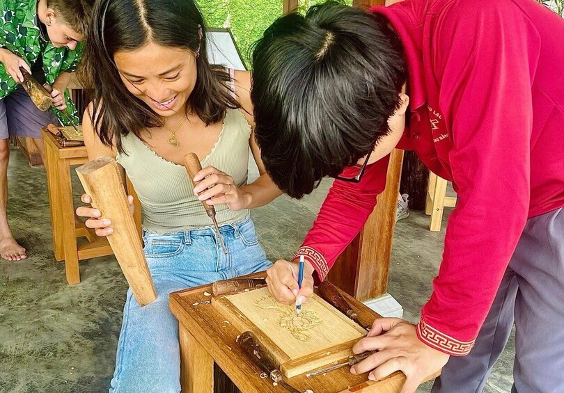 Picture 45 for Activity Hoi An: 3-Hour Wood Carving Class with Local Artist