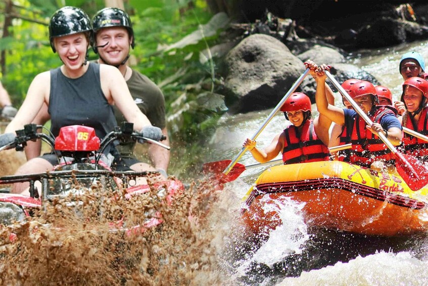 Ultimate Bali Adventure: ATV & Rafting with Lunch