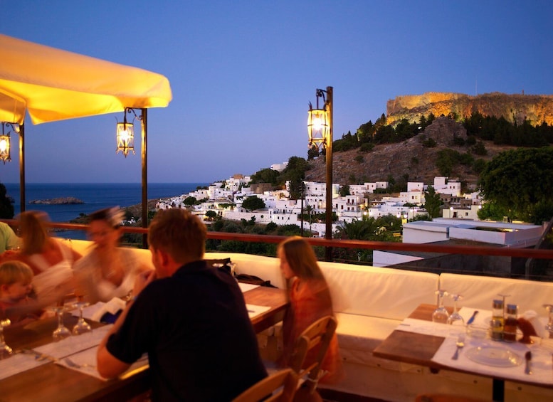 Picture 2 for Activity From Rhodes Town: Evening Trip to Lindos