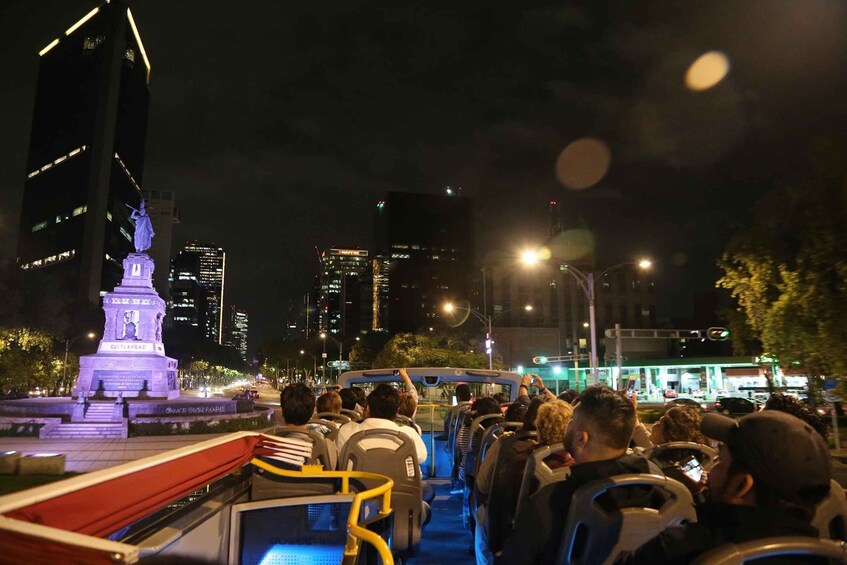 Picture 5 for Activity Mexico City: Night City Tour in a Double Decker Bus