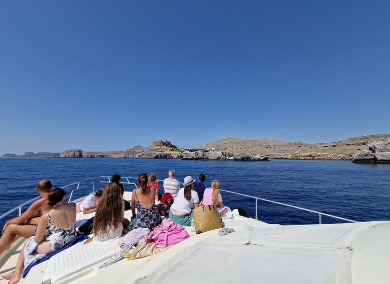 Picture 11 for Activity From Rhodes: Yacht Cruise to Lindos with Lunch and Drinks