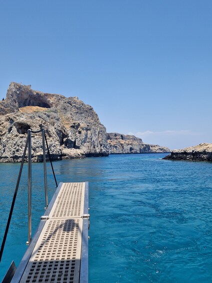 Picture 10 for Activity From Rhodes: Yacht Cruise to Lindos with Lunch and Drinks