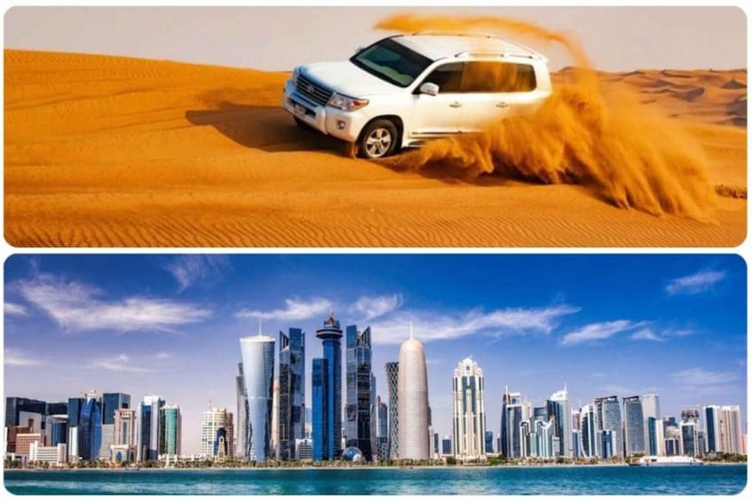 Doha :Private combo (City Tour) and (Desert Safari)