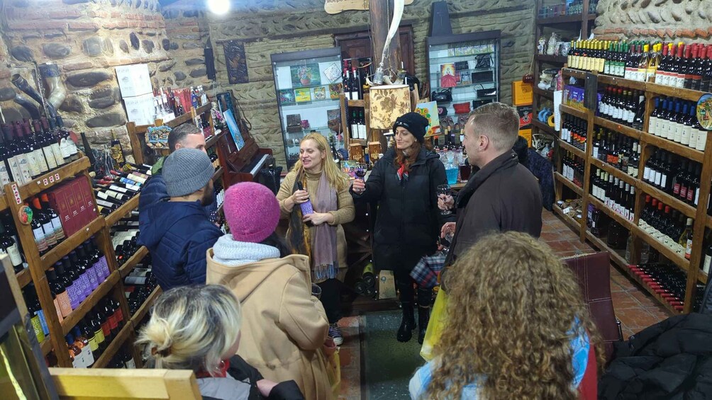 Picture 3 for Activity From Tbilisi: Mtskheta,Jvari,Bazaar,wine and 2 UNESCO Sites