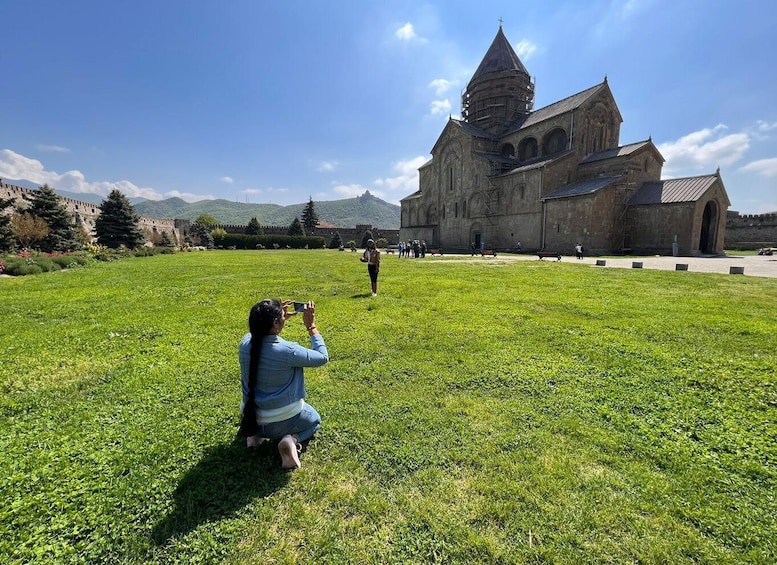 Picture 8 for Activity From Tbilisi: Mtskheta,Jvari,Bazaar,wine and 2 UNESCO Sites
