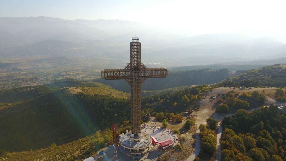 Vodno, Millennium Cross, St.Panteleimon and Matka Canyon