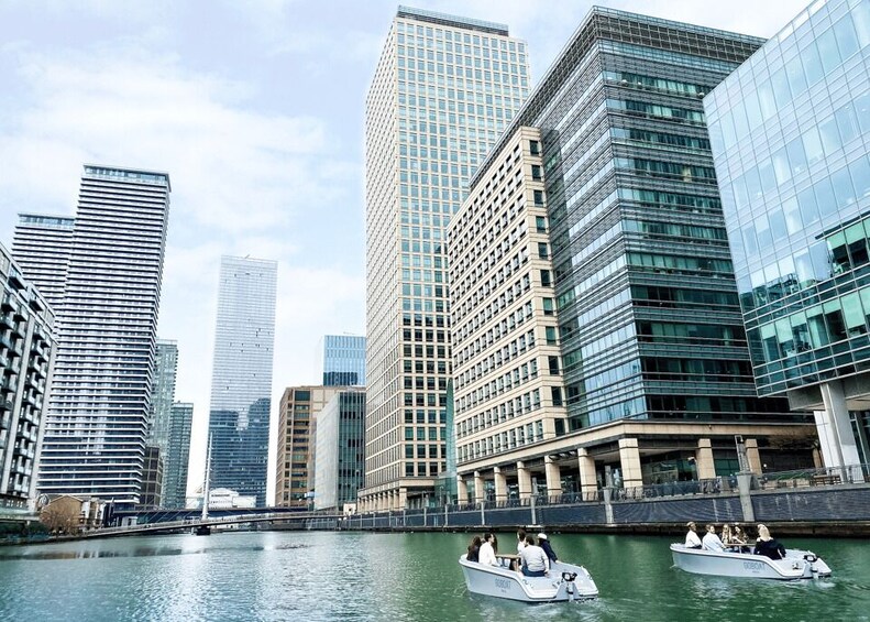 Picture 2 for Activity London: GoBoat Rental in Canary Wharf with London Docklands