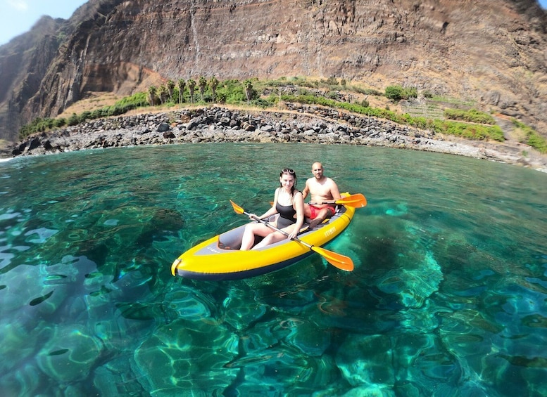 Picture 1 for Activity Câmara de Lobos: Private Guided Kayaking Tour in Madeira