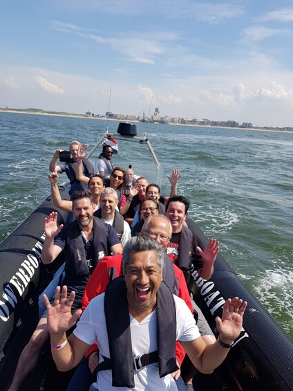 Picture 2 for Activity The Hague: Powerboat Tour Scheveningen