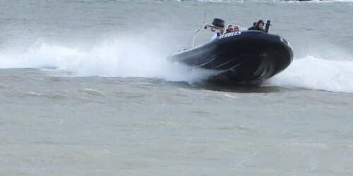 The Hague: Powerboat Tour Scheveningen