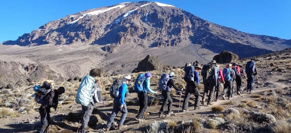 2 Days Over Night Mount Kenya Climbing- Sirimon Route