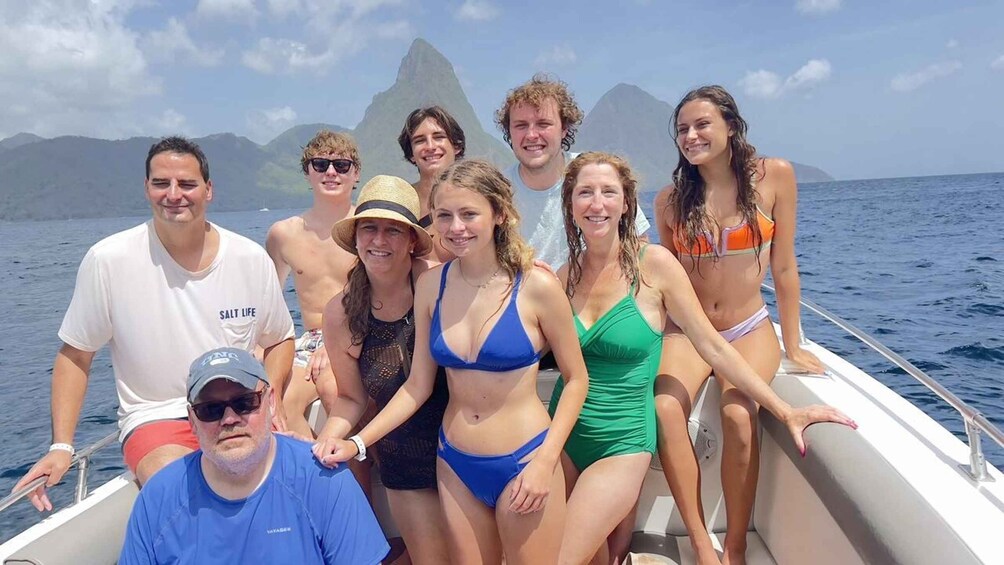 Picture 3 for Activity St. Lucia: Private Boat Tour to Soufriere