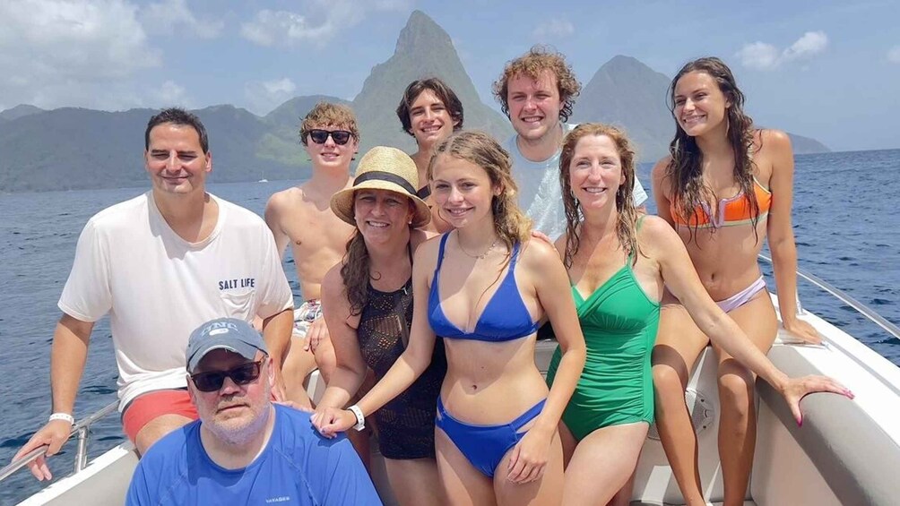 Picture 3 for Activity St. Lucia: Private Boat Tour to Soufriere