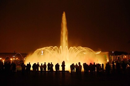 Lima : Entrée dans le circuit d’eau magique et visite guidée avec ramassage