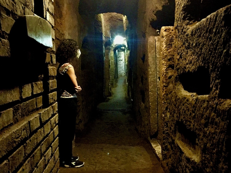 Roman Catacombs: Small-group or Semi Private Guided Tour with Transfer