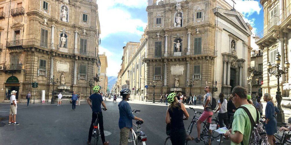 Picture 4 for Activity Palermo: Historic Center Guided Bike Tour with Food Tasting