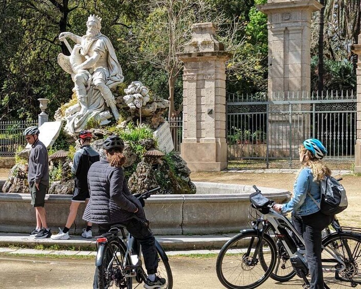 Picture 1 for Activity Palermo: Historic Center Guided Bike Tour with Food Tasting