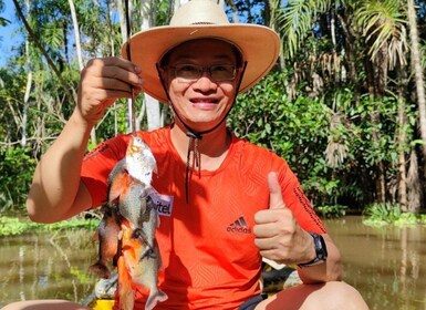 帕卡亞薩米里亞保護區一日遊|食人魚釣魚|