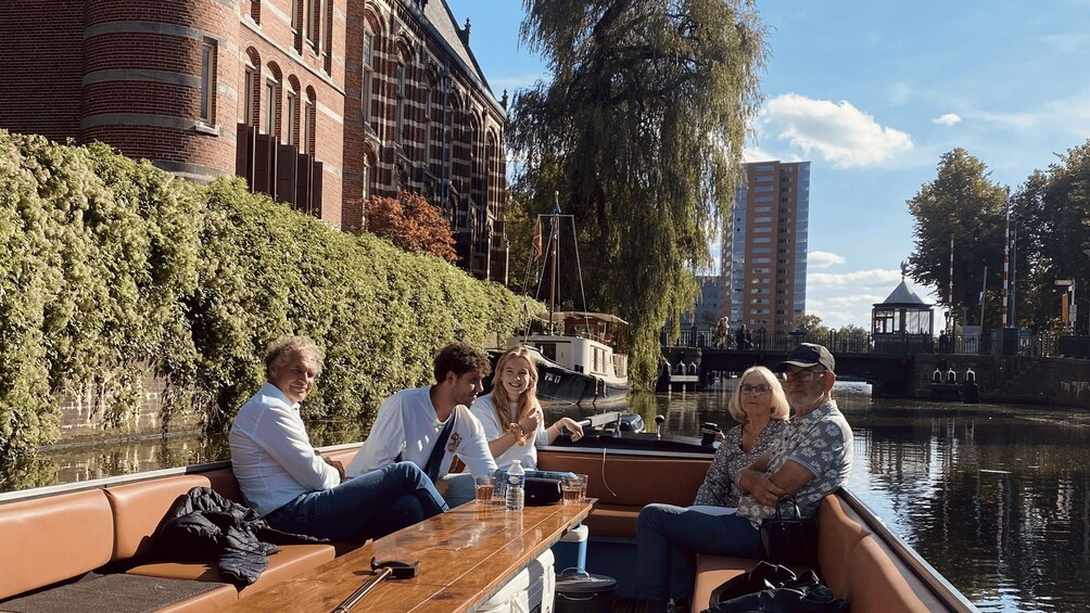 Picture 2 for Activity Groningen: City canal cruise with unlimited drinks