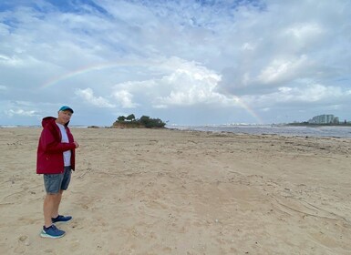 サンシャイン・コースト隠れた村、山、島、ランチ