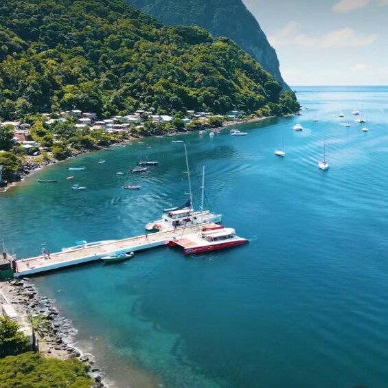 Saint Lucia Pitons Waterfalls and Mud Bath Experience.