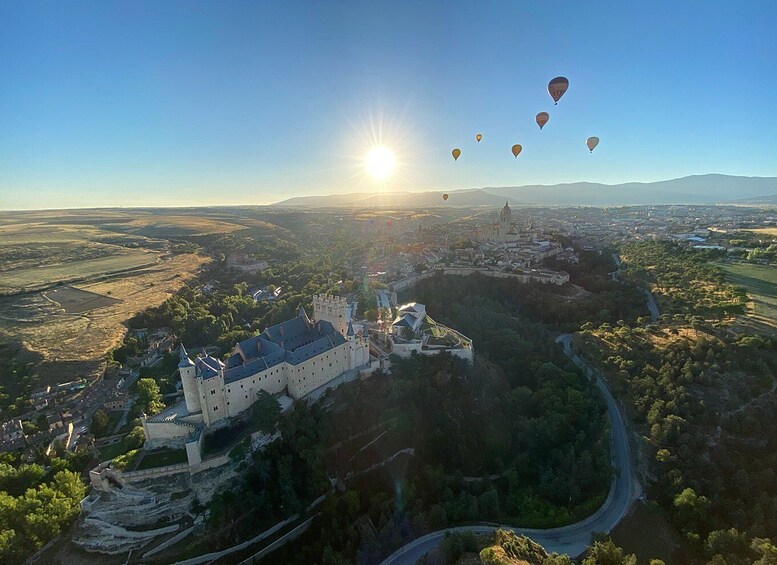 Picture 4 for Activity Segovia: Hot-Air Balloon Flight with Optional 3-Course Lunch