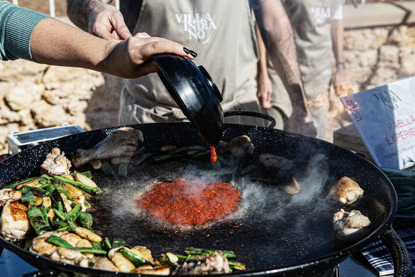 Picture 5 for Activity Valencia: Paella Full Experience Workshop at Villa Indiano