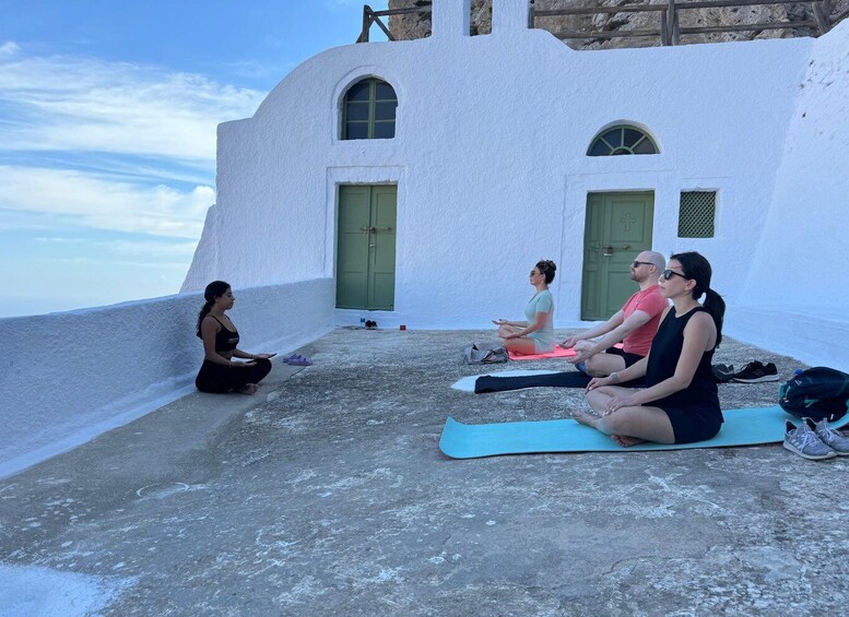 Picture 2 for Activity "Discover Inner Peace: Exclusive Yoga Sessions in Santorini"