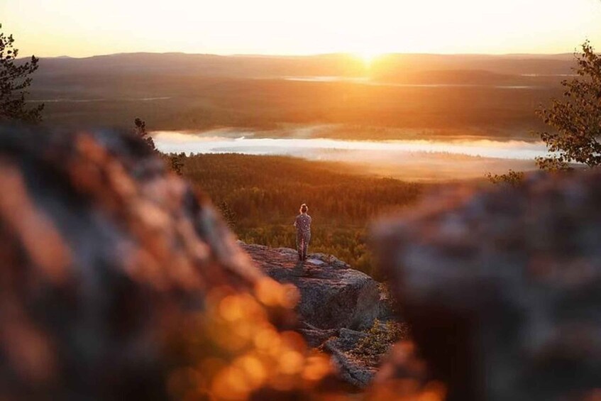 Midnight Sun Hike to the Shores of Lake Inari