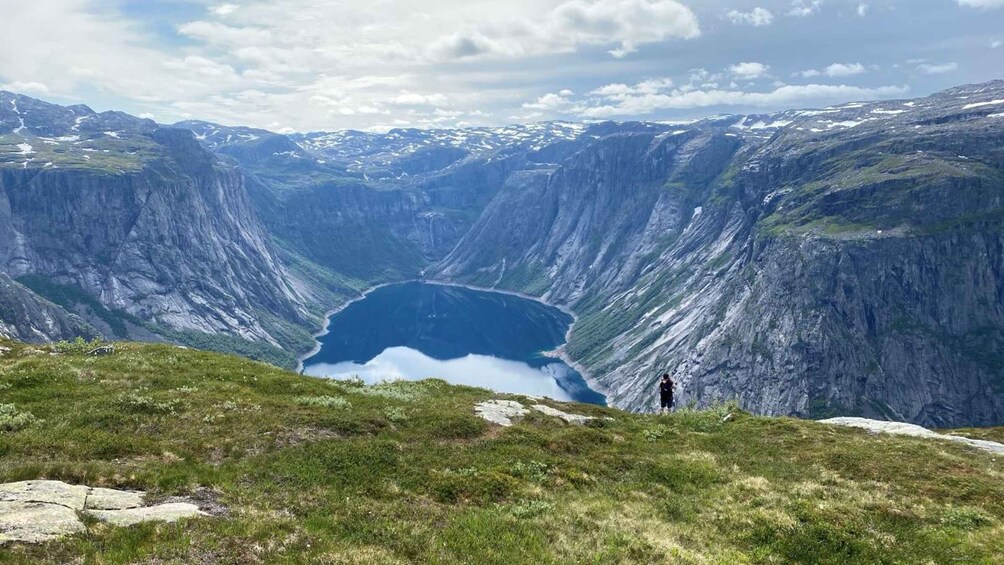 Picture 3 for Activity From Bergen: Trolltunga and Waterfalls Helicopter Tour