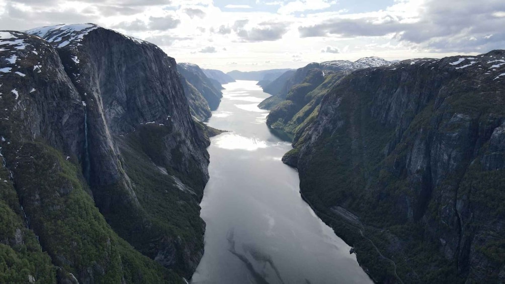 Picture 1 for Activity From Bergen: Trolltunga and Waterfalls Helicopter Tour