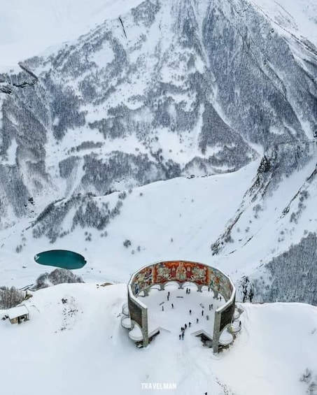 Picture 2 for Activity Kazbegi tour . Ananuri fortress . Gudauri ski resort