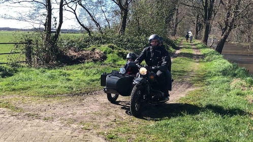 Utrecht or Amsterdam Sidecar Tour. City, rural or TAILORMADE