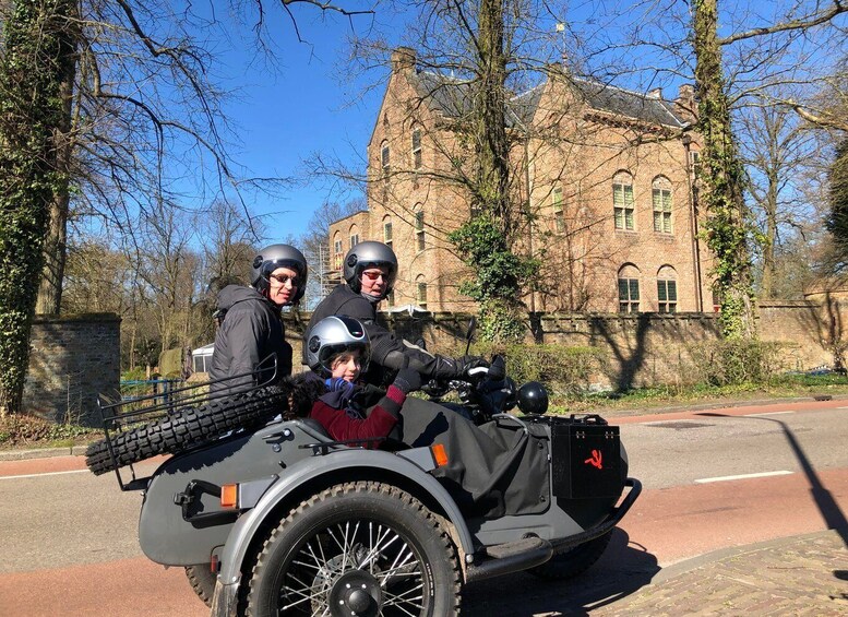 Picture 1 for Activity Utrecht or Amsterdam Sidecar Tour. City, rural or TAILORMADE