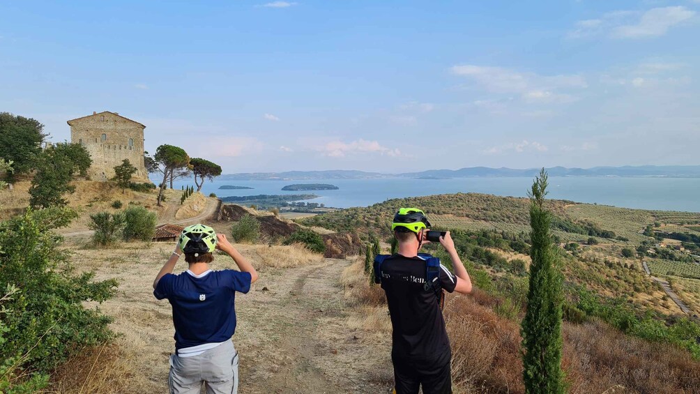 Picture 3 for Activity Private Guided Tour: Discover Lake Trasimeno on E-Bike