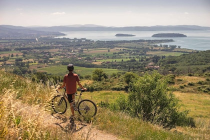 Private Guided Tour: Discover Lake Trasimeno on E-Bike