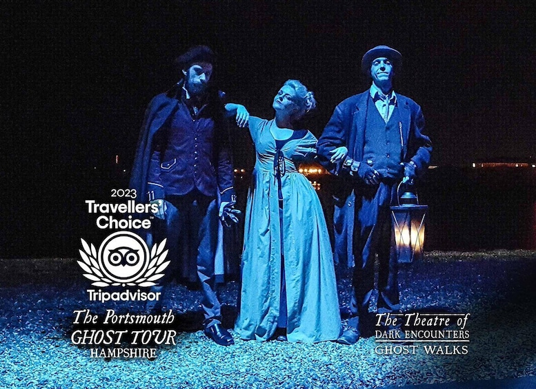 Portsmouth: Ghost Walk Tour with a Guide