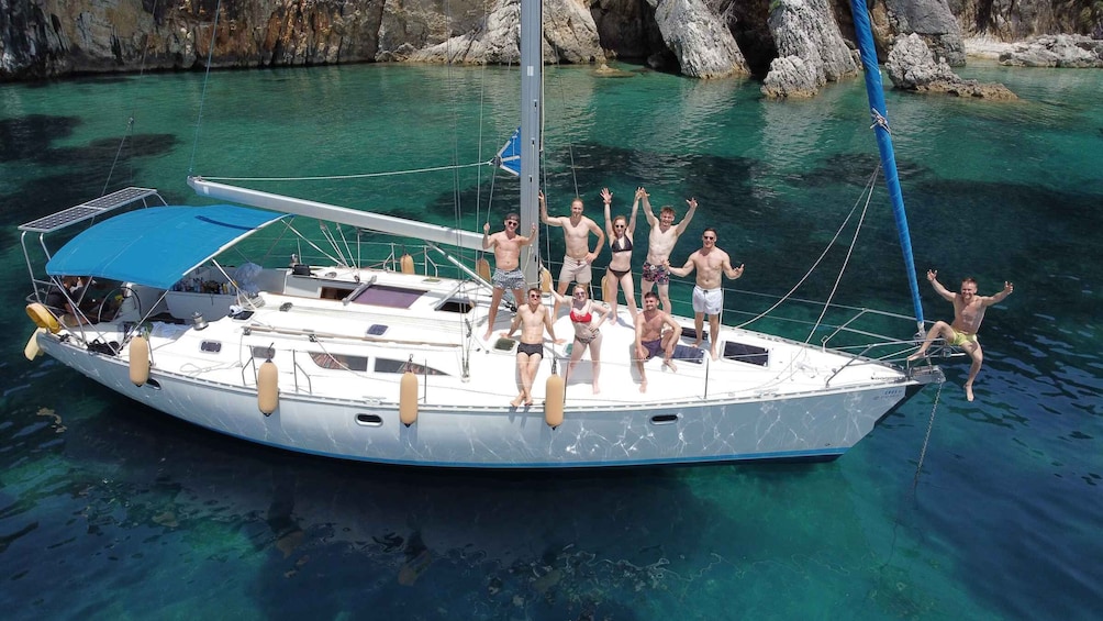 Picture 4 for Activity Gouvia: Corfu Island Sailing Trip with Snack and Soft Drinks