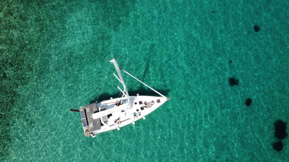 Picture 9 for Activity Gouvia: Corfu Island Sailing Trip with Lunch and Soft Drinks