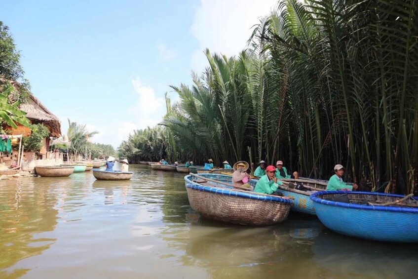 Picture 2 for Activity From Hoi An: Bay Mau Coconut Forest Bamboo Basket Boat Ride