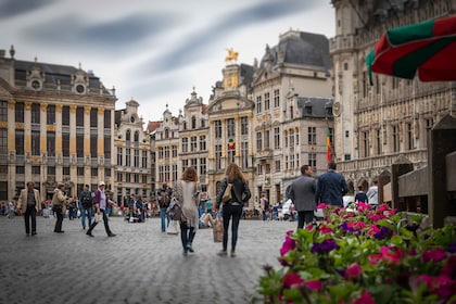 Bruxelles: Tour guidato della città con cibo e bevande