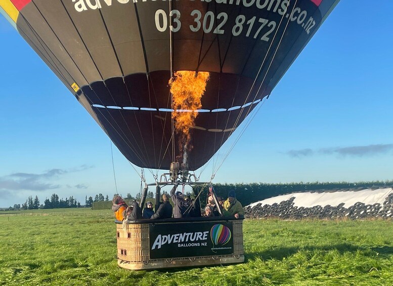 Picture 13 for Activity From Methven: Hot Air Balloon Flight in Canterbury with Wine